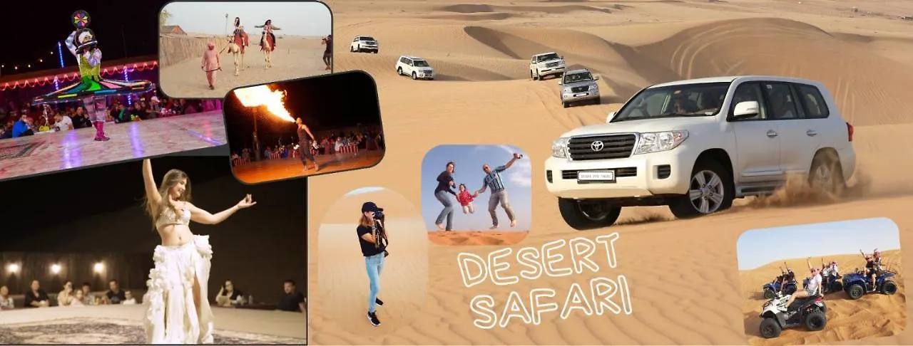 Luxury Overnight Stay In Desert Safari Campsite, With Dinner, Adventure, Entertainments, And Transfers Dubai 0*,